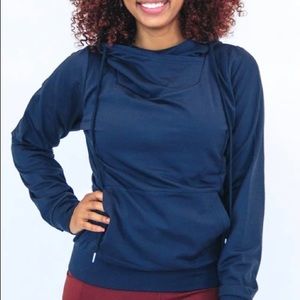 Senita Athletics Cali hoodie in Navy